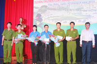 Tổ chức thành công “Hội thi tuyên truyền luật giao thông đường bộ 2015” tại huyện Tân Biên, tỉnh Tây Ninh